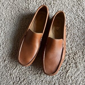 🔴 FINAL SALE Nordstrom Rack Slip On Moccasin Loafer Shoes, Leather, Size 11